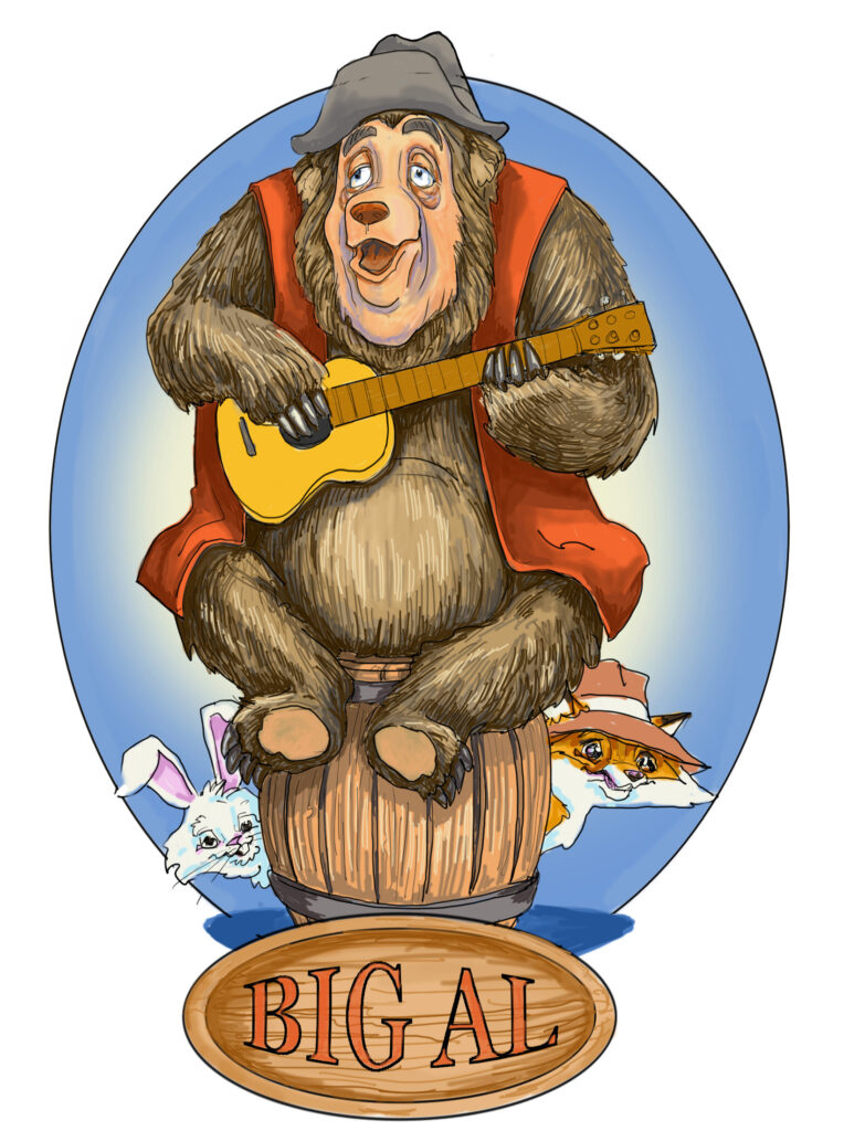 Big Al Country Bear Jamboree fan art Disney Disneyland