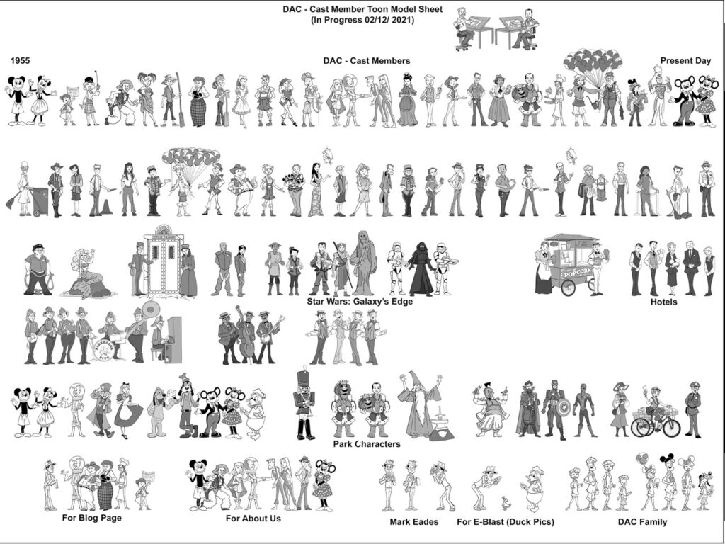 Disneyland Alumni fanart Disney