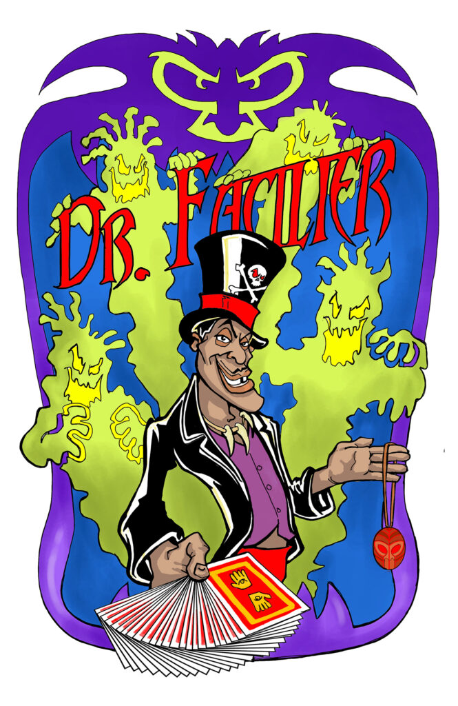 Dr. facilier Princess and the Frog fan art Disney Disneyland