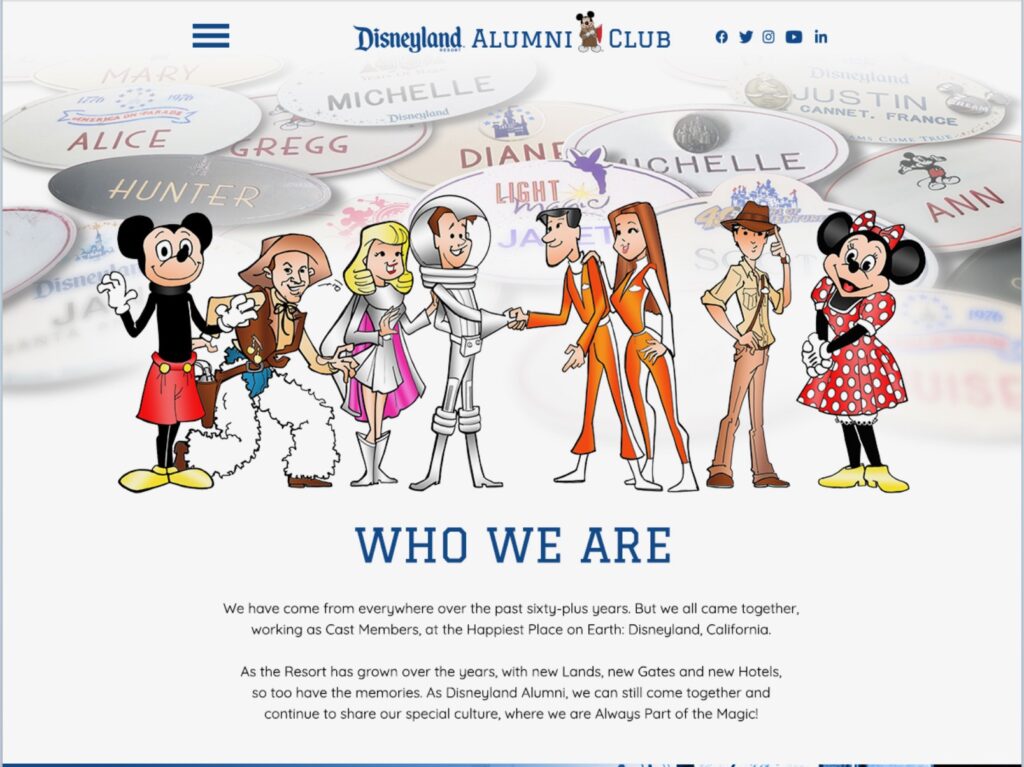 Disneyland Alumni fan art Disney