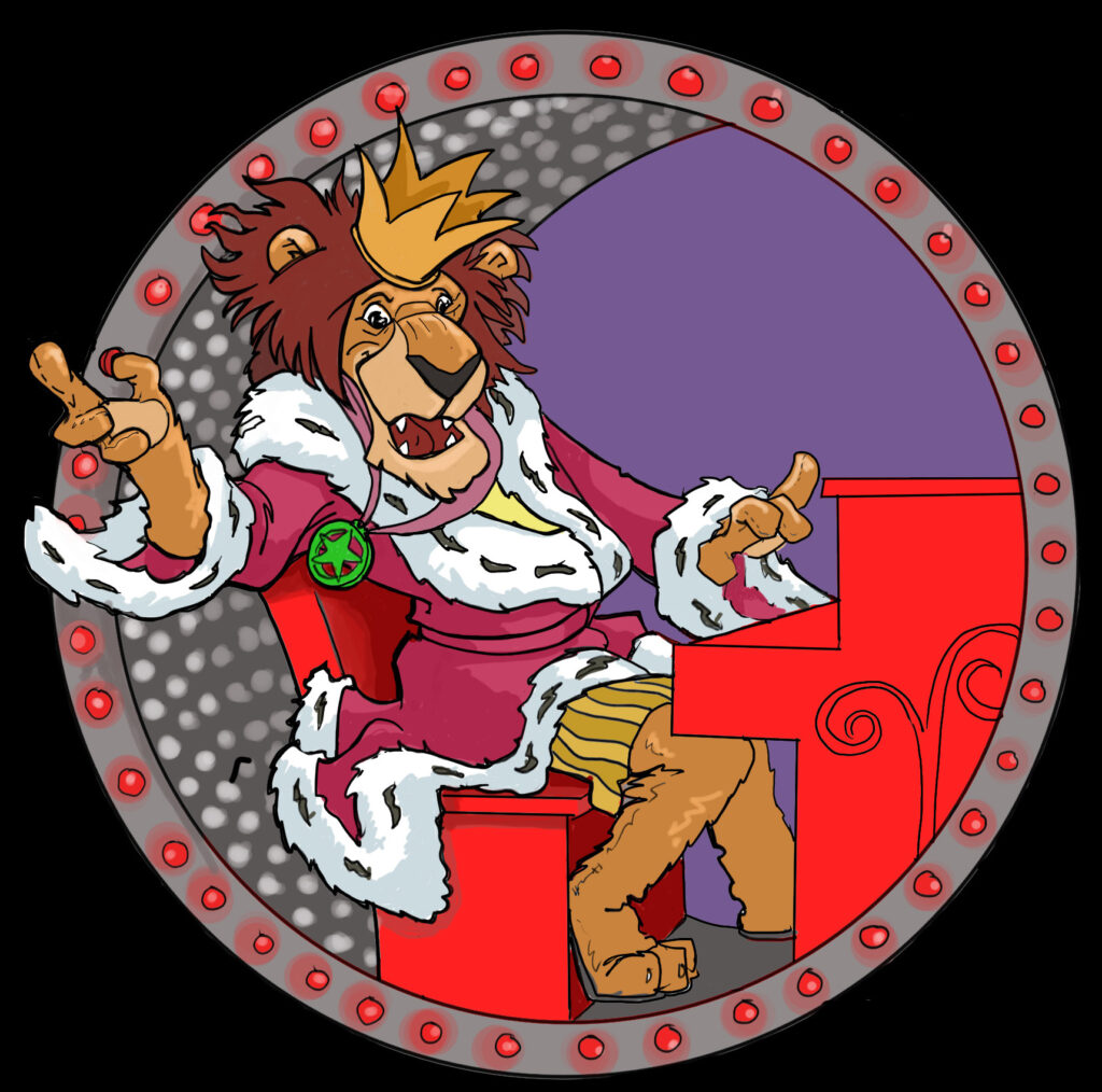 King Leonides Lion fan art Disney Disneyland