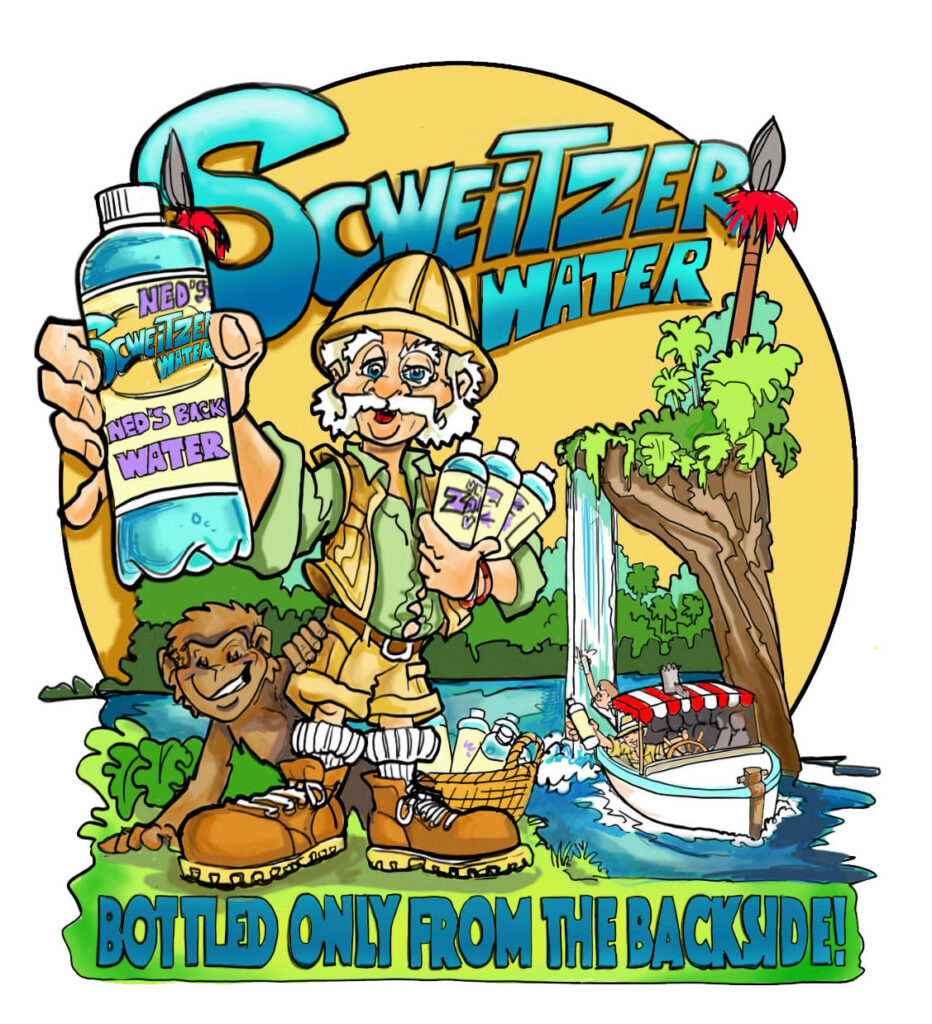 Ned_s Backside Water Jungle Cruise fan art Disney Disneyland