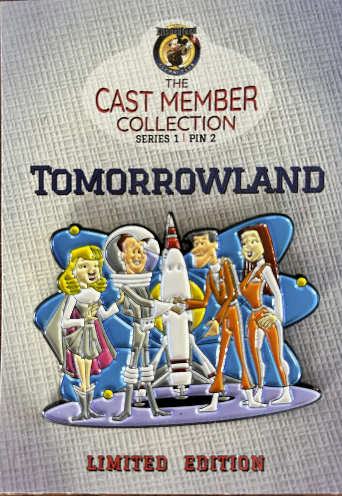Tomorrowland Alumni Pin fan art Disney Disneyland